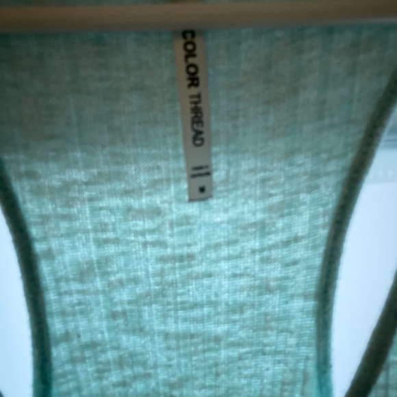 Sleeveless aqua midi dress - Picture 3 of 5